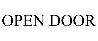 OPEN DOOR