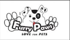 FURRY PAWS LOVE FOR PETS