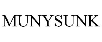 MUNYSUNK