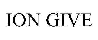 ION GIVE