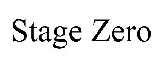 STAGE ZERO