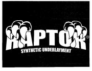 RAPTOR SYNTHETIC UNDERLAYMENT