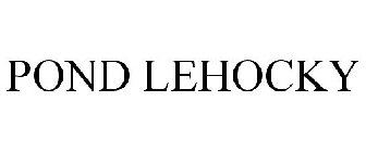 POND LEHOCKY