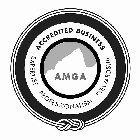 AMGA ACCREDITED BUSINESS EXPERTISE PROFESSIONALISM STEWARDSHIP