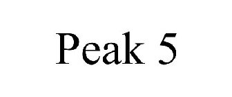 PEAK 5