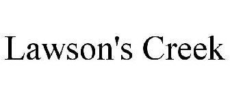 LAWSON'S CREEK