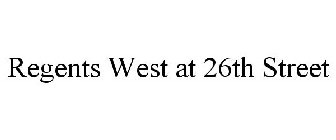 REGENTS WEST AT 26TH STREET