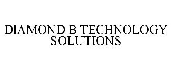 DIAMOND B TECHNOLOGY SOLUTIONS