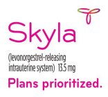 SKYLA (LEVONORGESTREL-RELEASING INTRAUTERINE SYSTEM) PLANS PRIORITIZED.