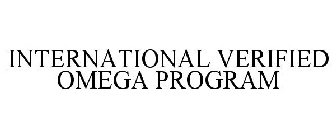 INTERNATIONAL VERIFIED OMEGA PROGRAM