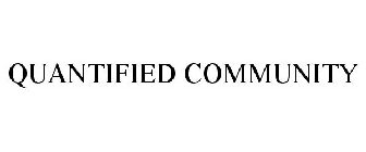 QUANTIFIED COMMUNITY