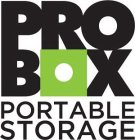 PRO BOX PORTABLE STORAGE