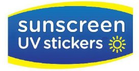 SUNSCREEN UV STICKERS