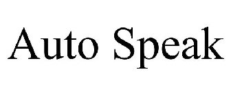 AUTO SPEAK