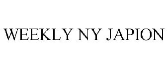 WEEKLY NY JAPION