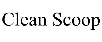CLEAN SCOOP