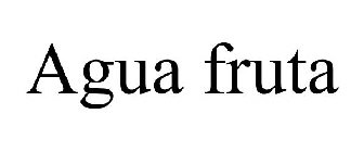 AGUA FRUTA