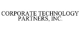 CORPORATE TECHNOLOGY PARTNERS, INC.