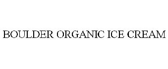 BOULDER ORGANIC ICE CREAM