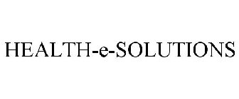 HEALTH-E-SOLUTIONS