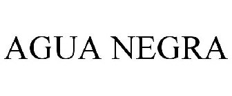 AGUA NEGRA