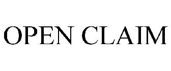 OPEN CLAIM