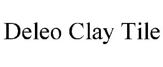 DELEO CLAY TILE