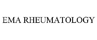 EMA RHEUMATOLOGY
