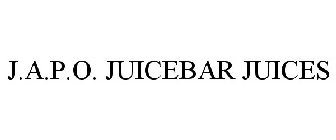 J.A.P.O. JUICEBAR JUICES