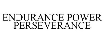 ENDURANCE. POWER. PERSEVERANCE.