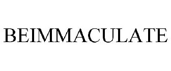 BEIMMACULATE