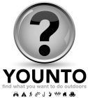 YOUNTO? FIND WHAT YOU WANT TO DO OUTDOORS