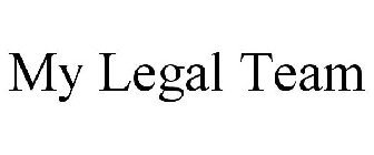 MY LEGAL TEAM