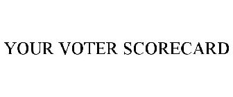 YOUR VOTER SCORECARD