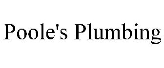 POOLE'S PLUMBING