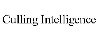 CULLING INTELLIGENCE