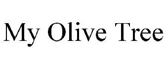MY OLIVE TREE
