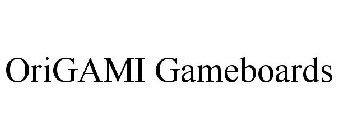 ORIGAMI GAMEBOARDS