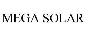 MEGA SOLAR