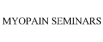 MYOPAIN SEMINARS