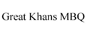 GREAT KHANS MBQ