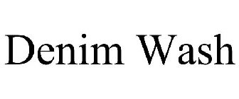 DENIM WASH