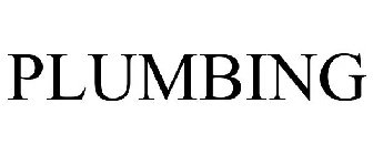 PLUMBING