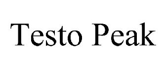 TESTO PEAK