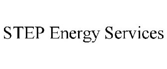 STEP ENERGY SERVICES