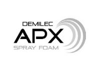 DEMILEC APX SPRAY FOAM