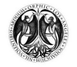 ORPHIC + LOS + ANGELES + SODALICIUM + NIL + VOLENTIBUS + ARDUUM
