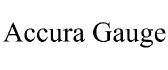 ACCURA GAUGE