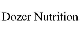 DOZER NUTRITION