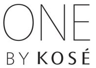 ONE BY KOSÉ